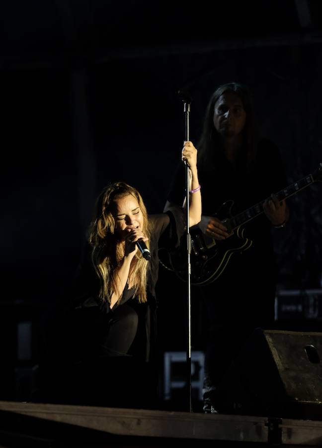 Fotos: Concierto de Chenoa en la Plaza Mayor de Valladolid durante las Fiestas de la Virgen de San Lorenzo 2018