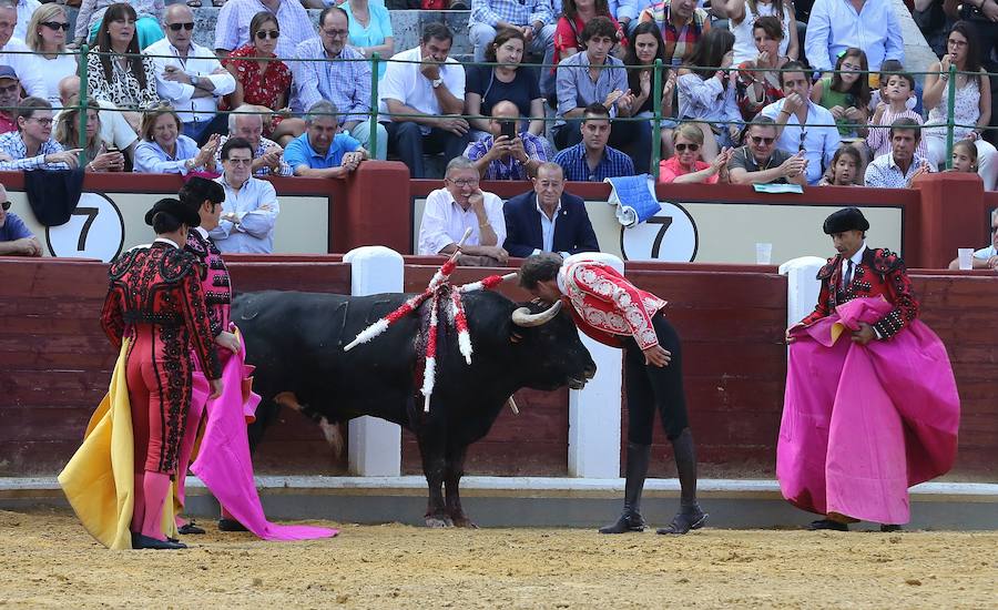 Fotos: Corrida de rejones en las fiestas de la Virgen de San Lorenzo 2018