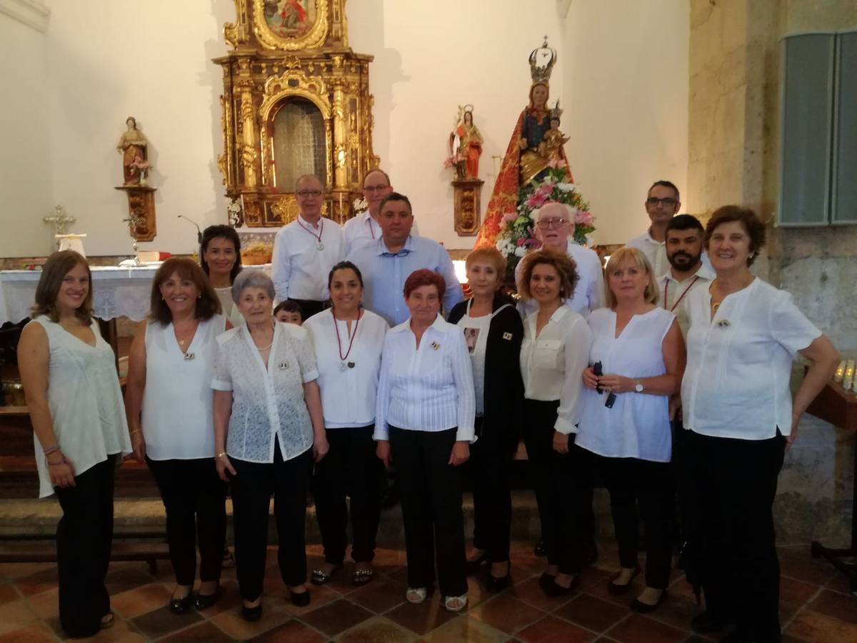 Fotos: Procesión de Mucientes a su Virgen de la Vega