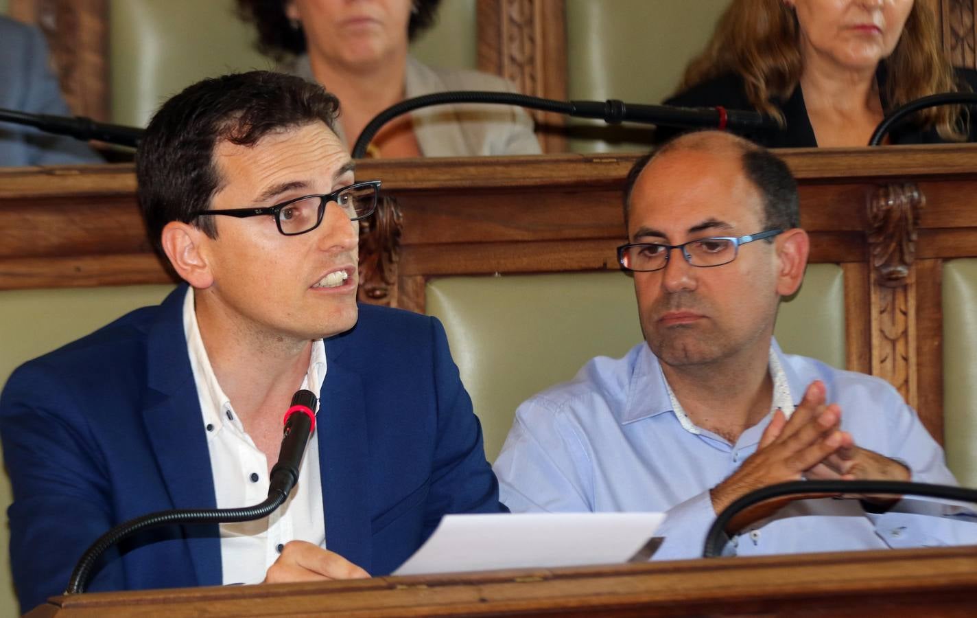Fotos: Pleno en el Ayuntamiento de Valladolid