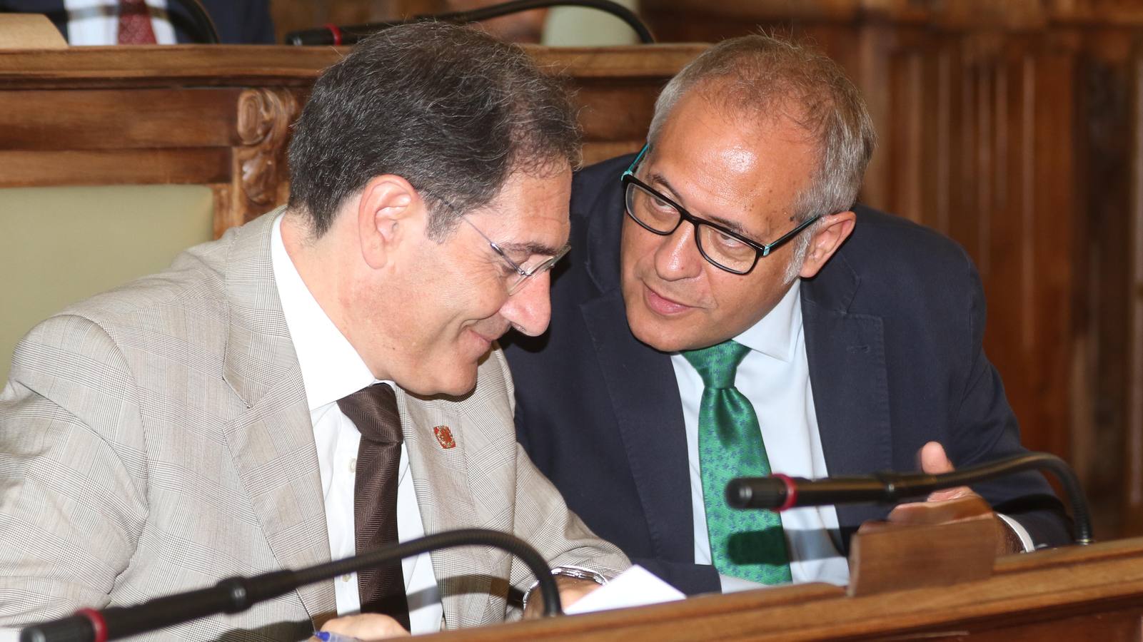 Fotos: Pleno en el Ayuntamiento de Valladolid