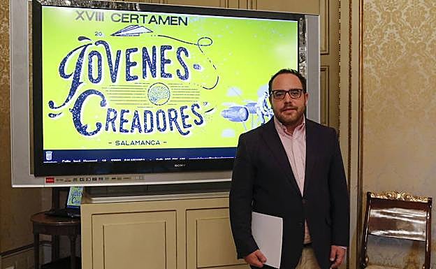 El secretario regional de NNGG, Daniel Llanos.