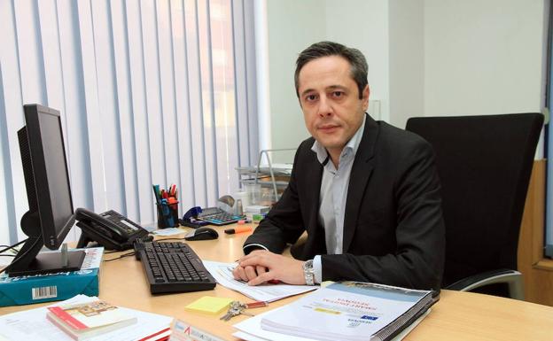José Bayón, en su despacho municipal. 