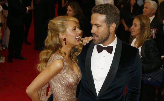 Blake Lively y Ryan Reynolds.