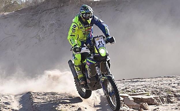 Lorenzo Santolino en una prueba anterior. 