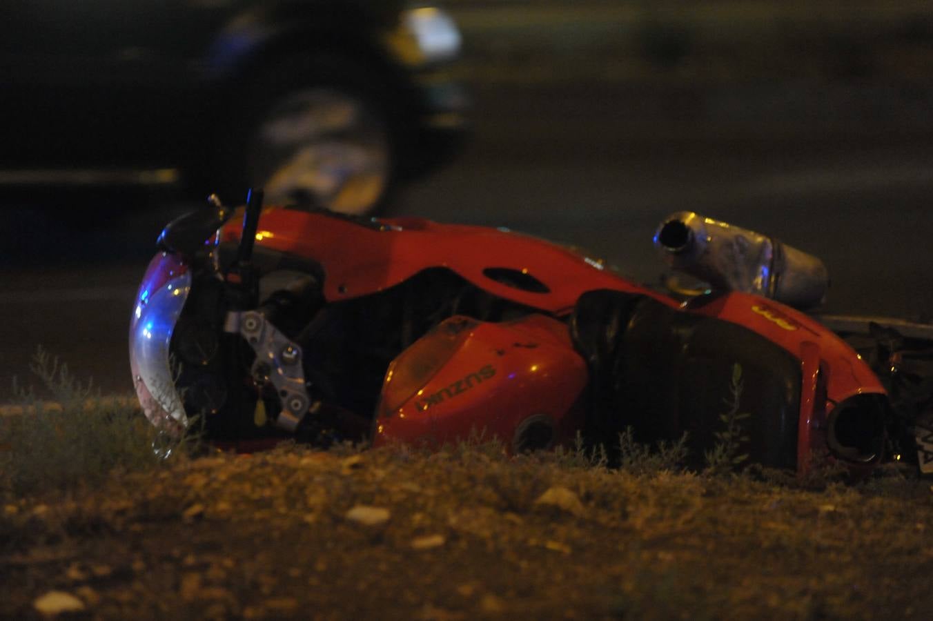 El accidente se registró a la altura del kilómetro 2 de la VA-20, a la altura de la Avenida de Santander