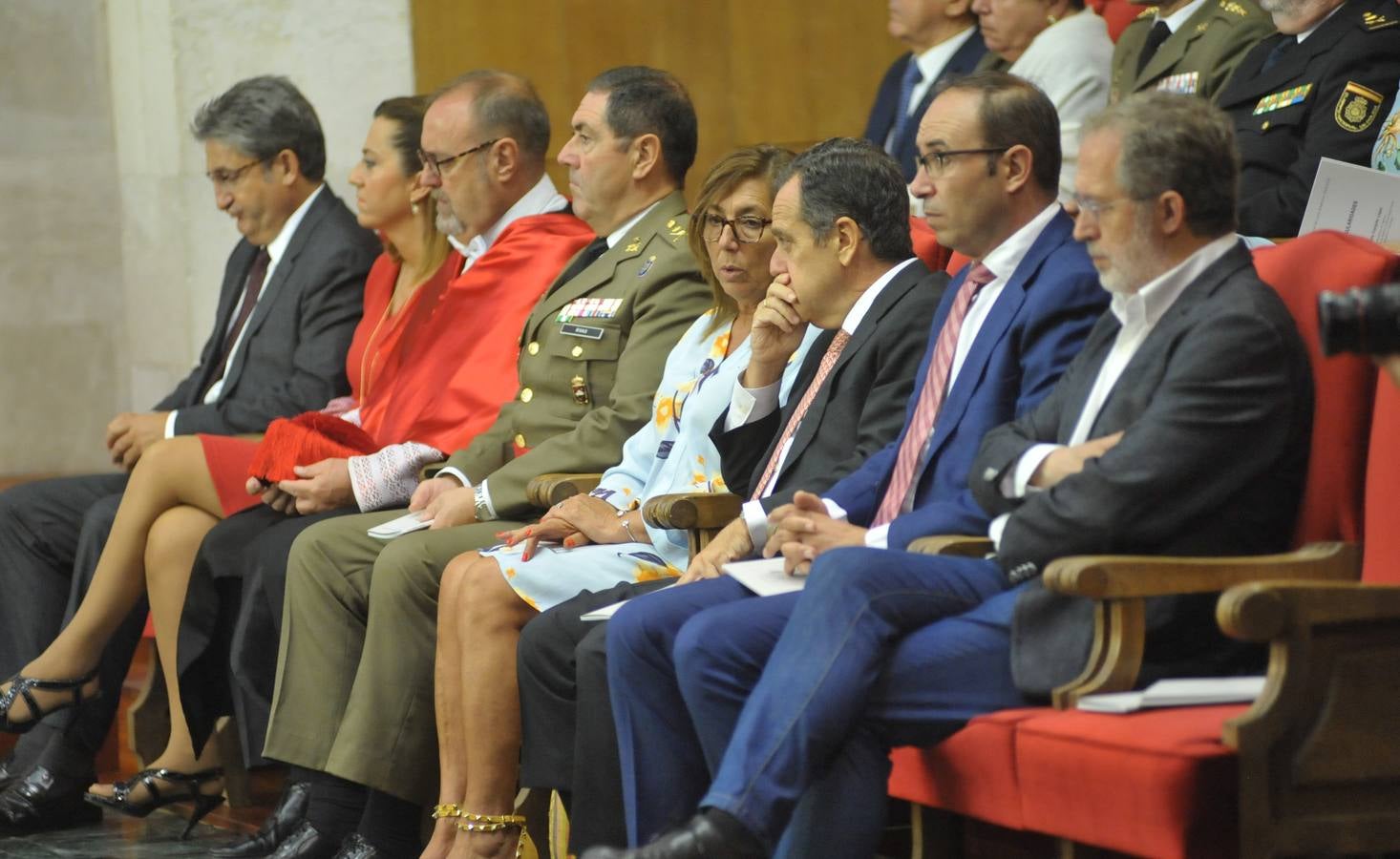 En su discurso, el rector Antonio Largo ha destacado el esfuerzo realizado por la universidad vallisoletana en materia de transparencia