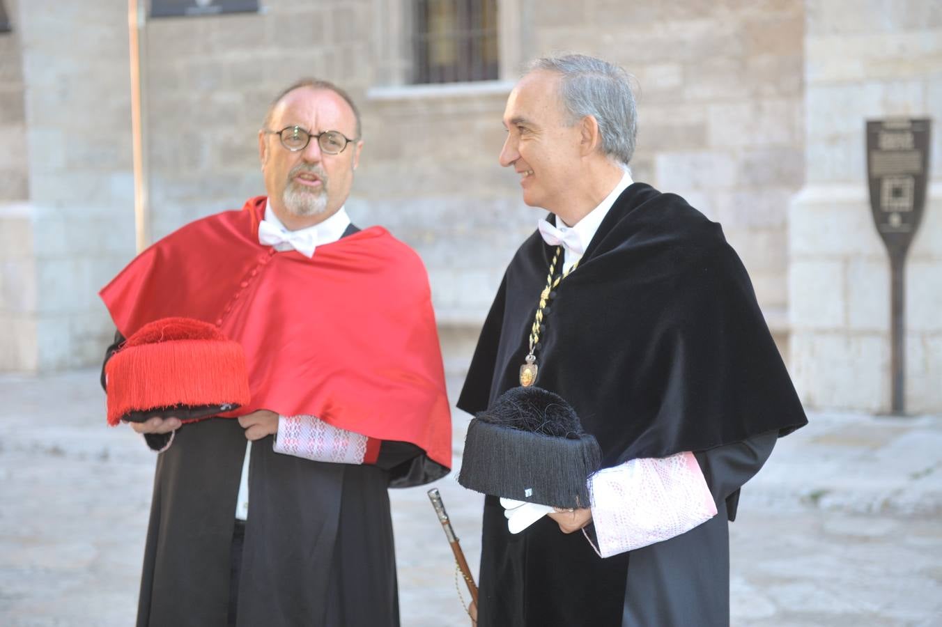 En su discurso, el rector Antonio Largo ha destacado el esfuerzo realizado por la universidad vallisoletana en materia de transparencia