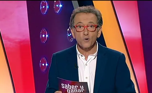 Jordi Hurtado durante el programa 'Saber y ganar' de este jueves