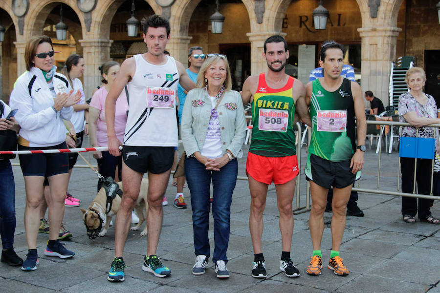 526 corredores participaron en esta tercera edición y tras hacer frente a los 10km de recorrido por la zona monumental, los ganadores fueron Ivá, Roade (Bikila) seguido de Ignacio Jesús González (Caja Rural At. Salamanca)