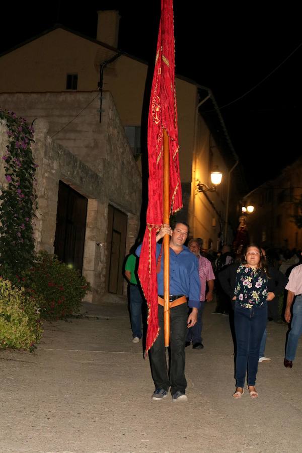 Fotos: Procesión de las hogueras en Palenzuela