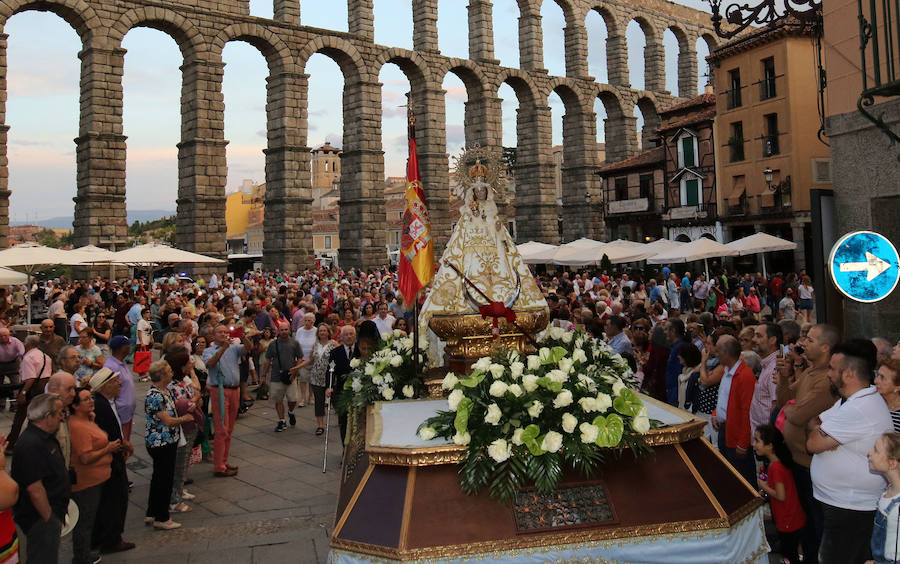Fotos: La Virgen de la Fuencisla llega a la catedral para su novenario