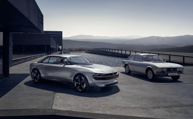 Peugeot e-Legend Concept, el regreso del 504 Coupé