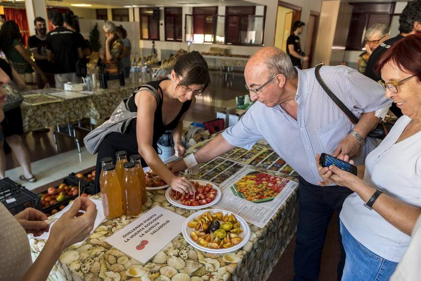 Fotos: Cata de tomates en el Centro Cívico El Campillo
