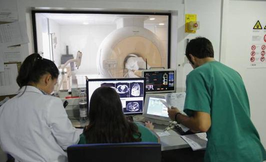 El servicio de Cardiología del Complejo Asistencial de Salamanca, una de las 15 unidades de gestión clínica puestas en marcha por el Sacyl. 