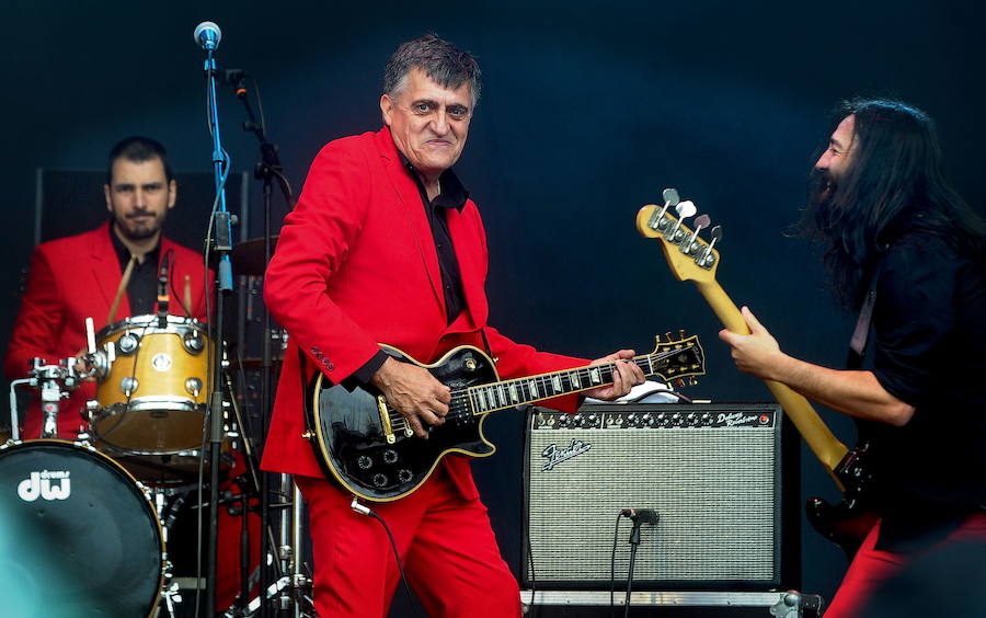 El Gran Wyoming con su grupo Los Insolventes actuando en Festival Music Legends del pasado año. 