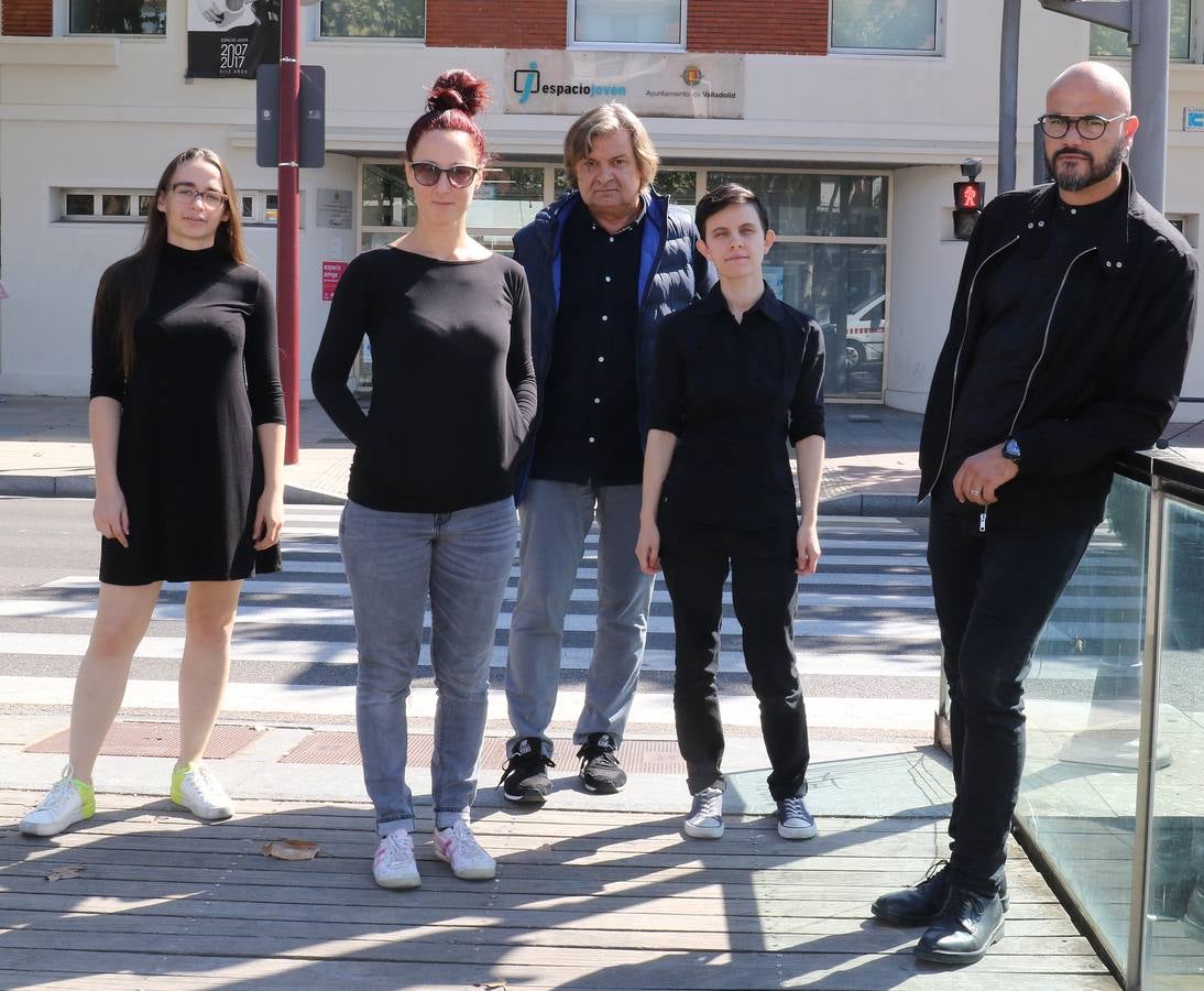 Fotos: Los cinco artistas seleccionados por CreArt Valladolid presentan sus proyectos en el LAVA