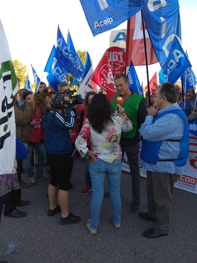 Fotos: Manifestación de funcionarios en la cárcel de Brieva