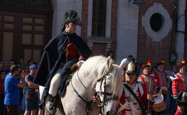 Recreación celebrada por la calles de Boecillo.