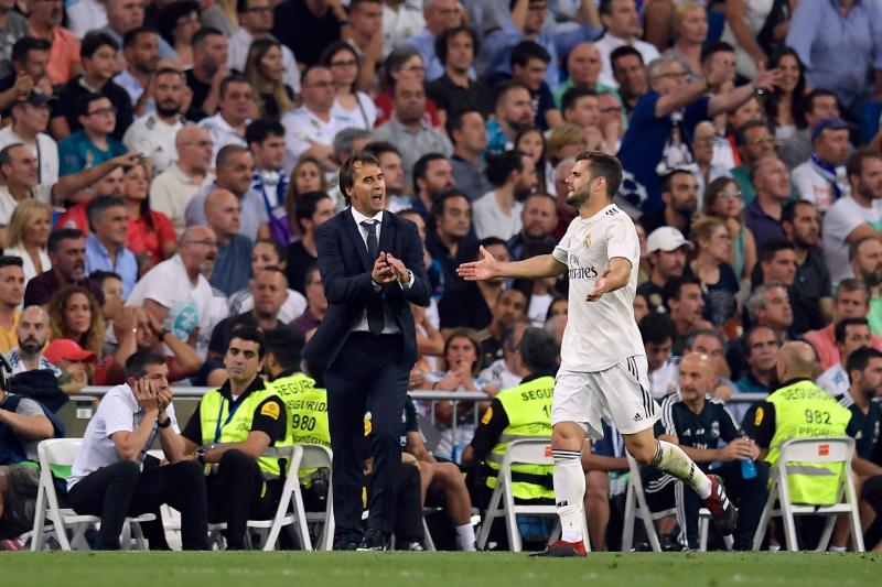 Lopetegui, en un lance del partido