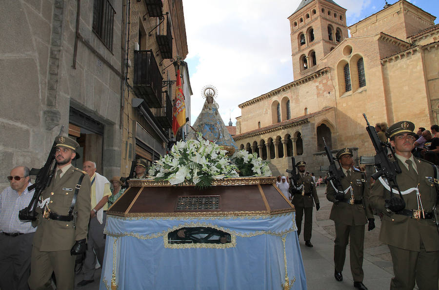 Fotos: Bajada de la Virgen de la Fuencisla