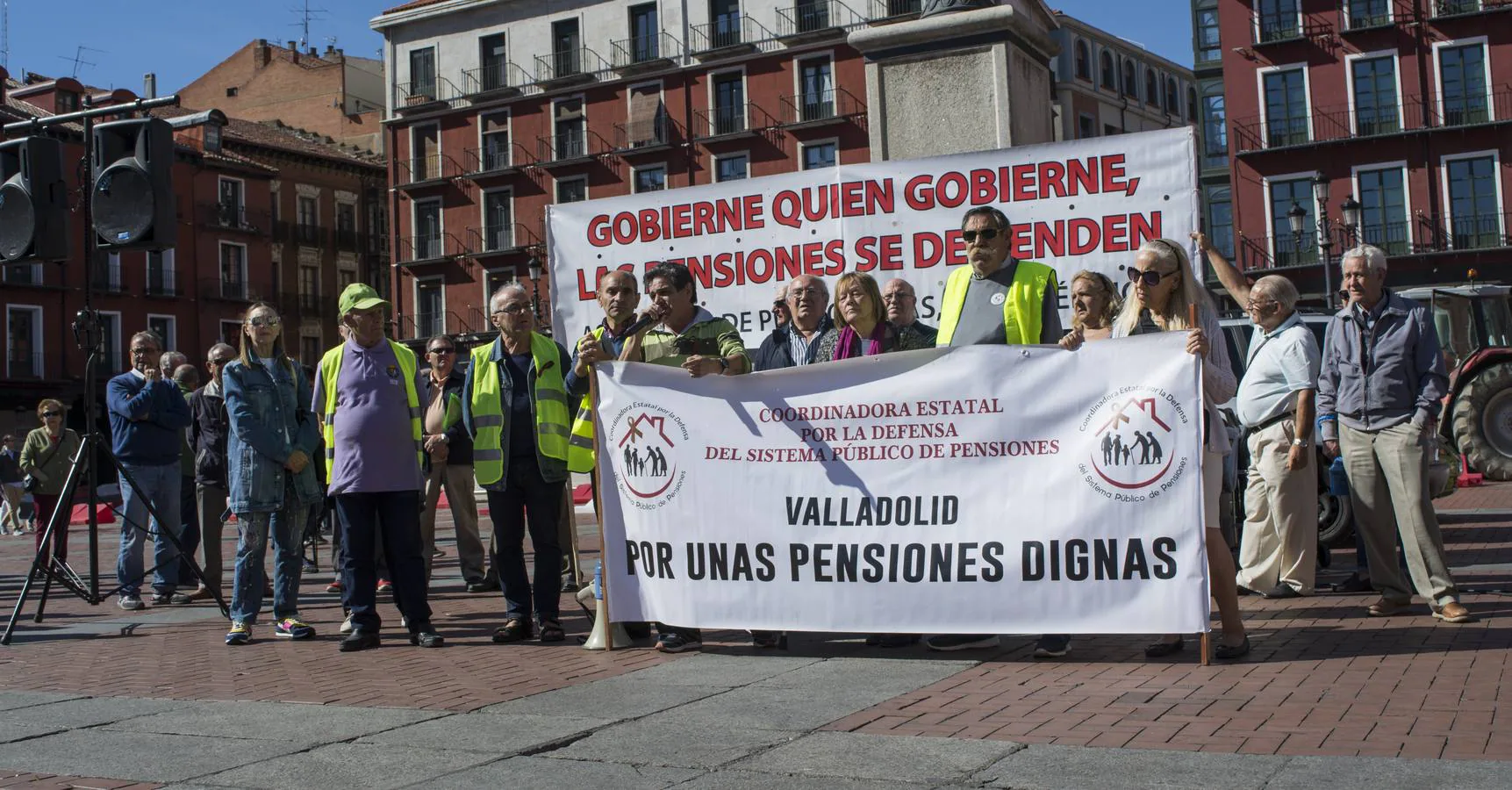 Reclaman retribuciones dignas con motivo del Día Internacional de las Personas Mayores