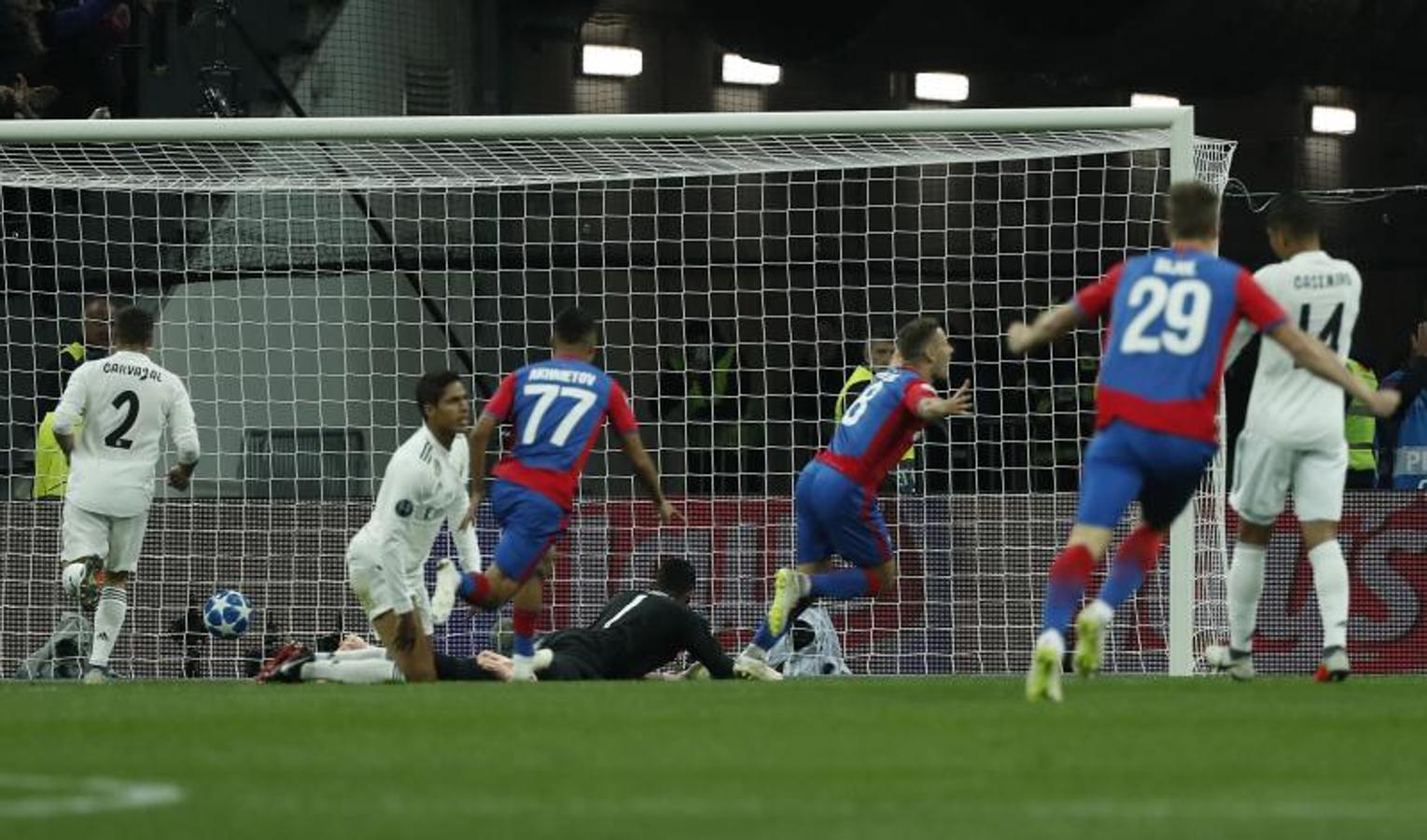 Fotos: El CSKA-Real Madrid, en imágenes