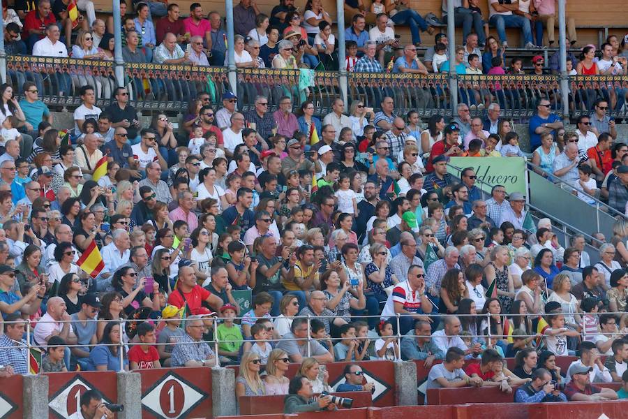 Exhibición de la Guardia Civil en la Plaza de Toros de La Glorieta de Salamanca