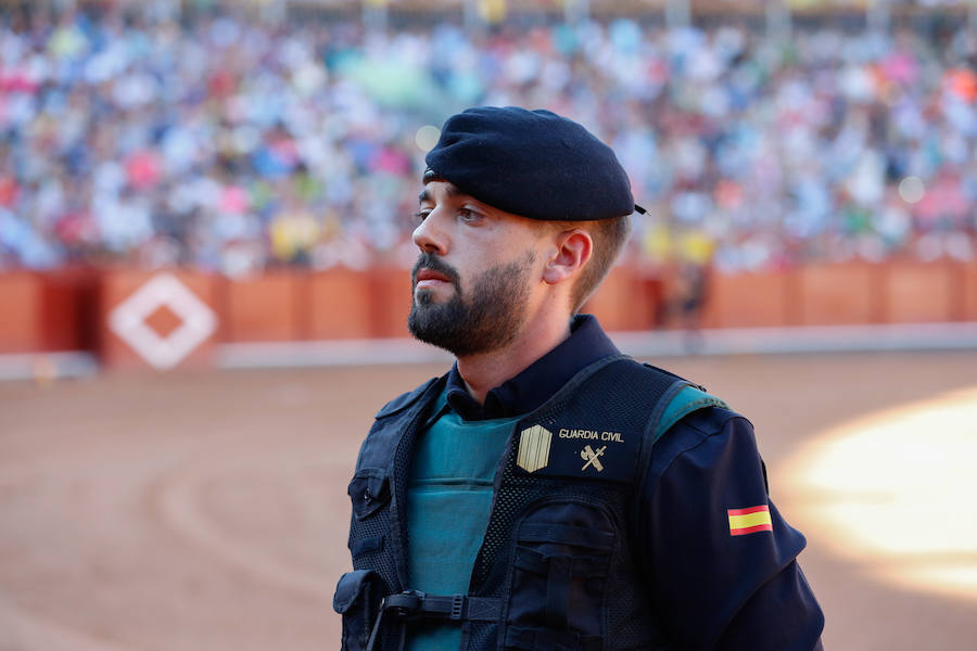 Exhibición de la Guardia Civil en la Plaza de Toros de La Glorieta de Salamanca