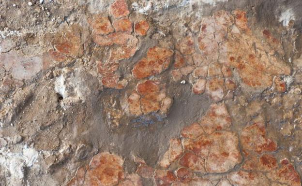 Motivos de los suelos de 9.800 años encontrados en Kharaysin.