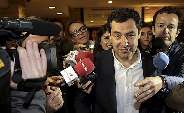 Juan Manuel Moreno Bonilla, candidato del PP en las elecciones andaluzas. 