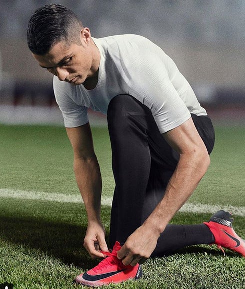 Ronaldo mantiene con Nike un cuantioso contrato. 