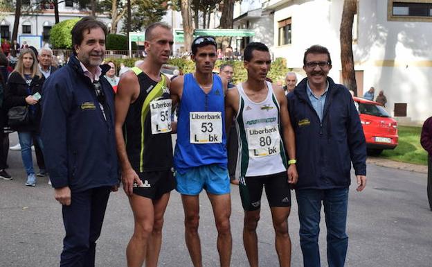 Ganadores de la primera edición de la prueba en Ledesma. 