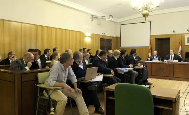 Sesión en el juicio por el PGOU del pasado 18 de septiembre