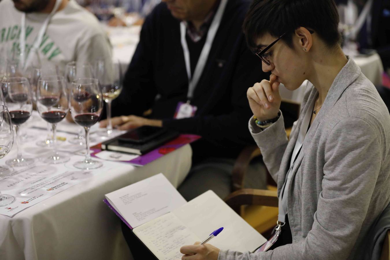 Profesionales de la sumillería de la región se concentran en torno a un programa de diferentes catas de vinos