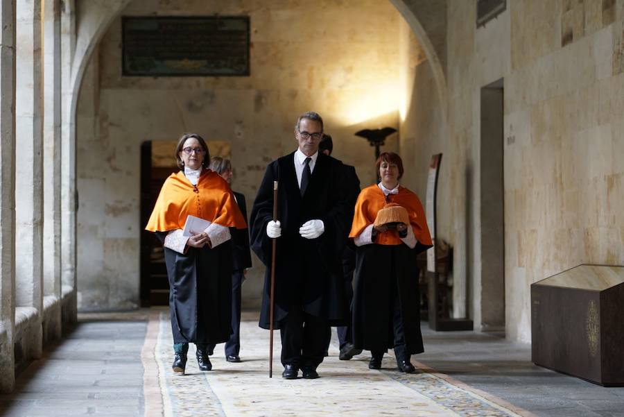 Fotos: La Universidad de Salamanca inviste como doctora honoris causa a Rebeca Grynspan