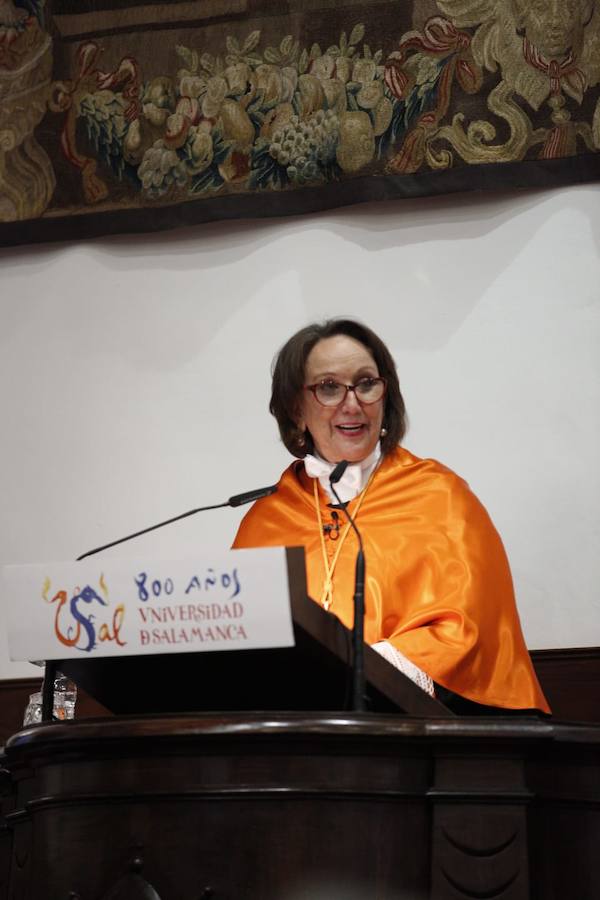 Fotos: La Universidad de Salamanca inviste como doctora honoris causa a Rebeca Grynspan