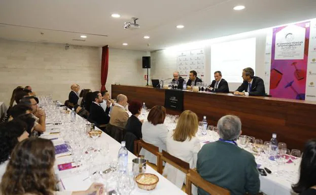 Inauguración de las Jornadas Técnicas Internacionales de Sumillería. 