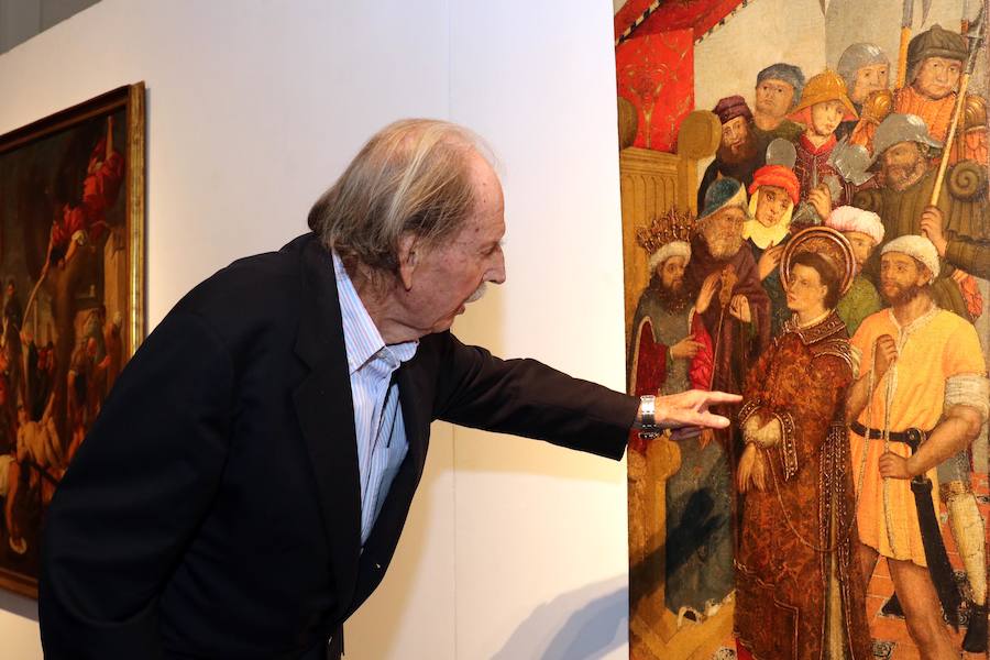 La sala vallisoletana de Las Francesas reúne una selección de quince obras de pintura religiosa de los siglos XV al XVIII cedidas por el coleccionista Hans Rudolf Gerstenmaier(Hamburgo, 1934).