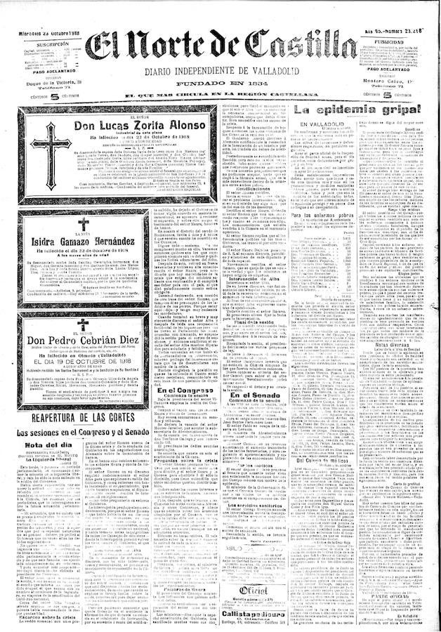 Fotos: La pandemia más letal cumple cien años