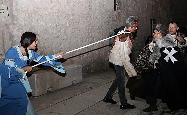 Participantes en el 'medieval zombi' organizado el año pasado. 