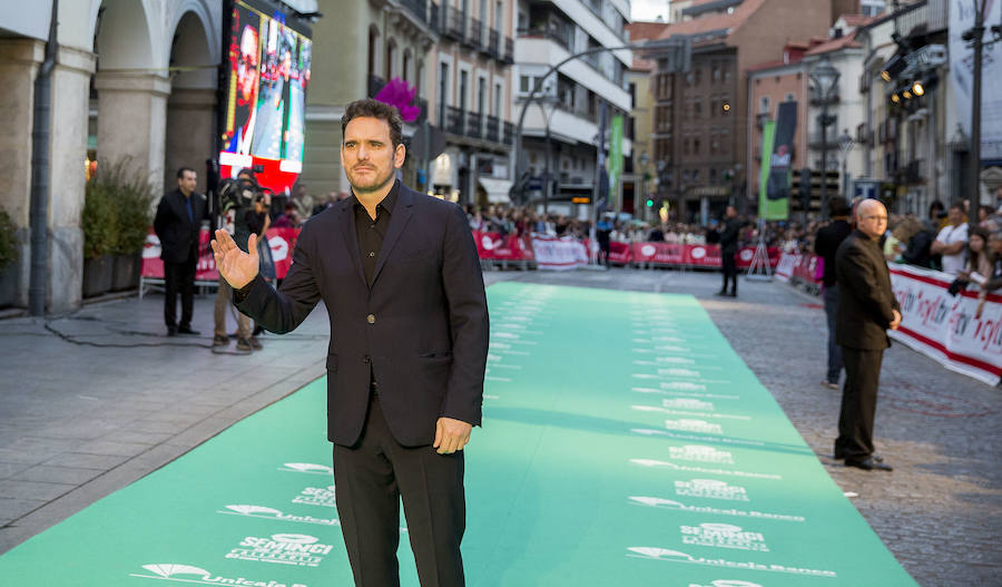 El actor estadounidense recibió la Espiga de Honor en la gala inaugural del festival