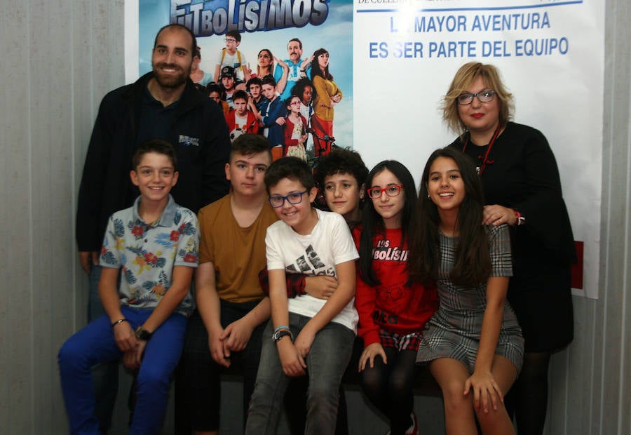 Fotos: Protagonistas de «Los Futbolísimos» visitan Cuéllar