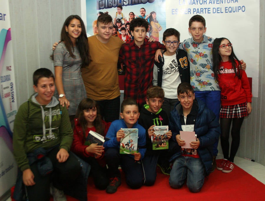 Fotos: Protagonistas de «Los Futbolísimos» visitan Cuéllar