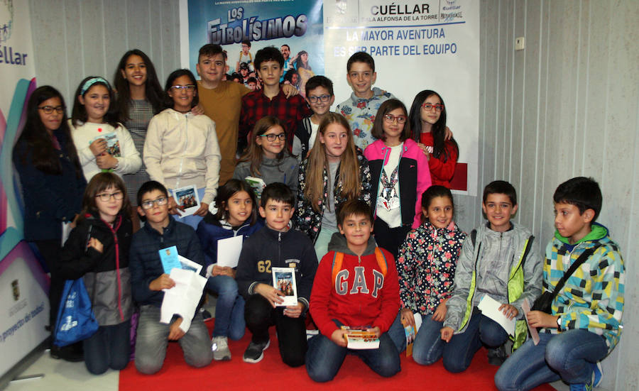 Fotos: Protagonistas de «Los Futbolísimos» visitan Cuéllar