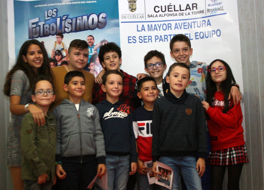Fotos: Protagonistas de «Los Futbolísimos» visitan Cuéllar