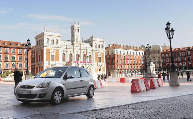 El aparcamiento de la Plaza Mayor de Valladolid cierra desde octubre de 2018 hasta marzo de 2019