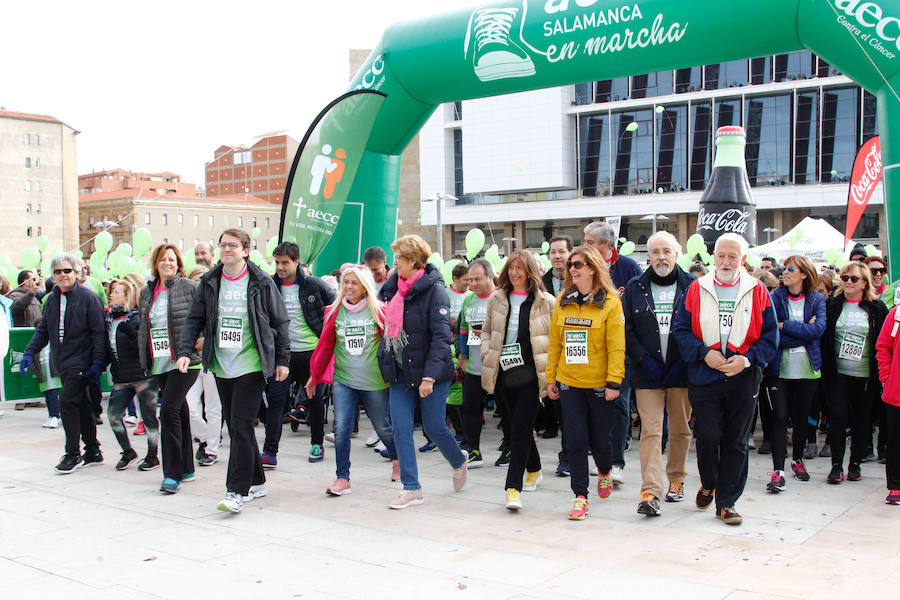 Fotos: V Marcha contra el cáncer en Salamanca