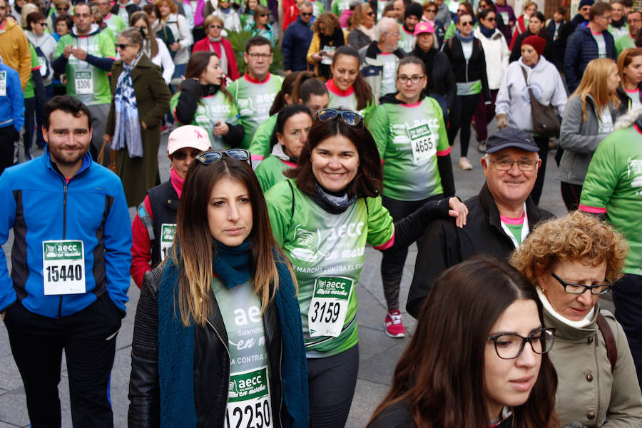 Fotos: V Marcha contra el cáncer en Salamanca