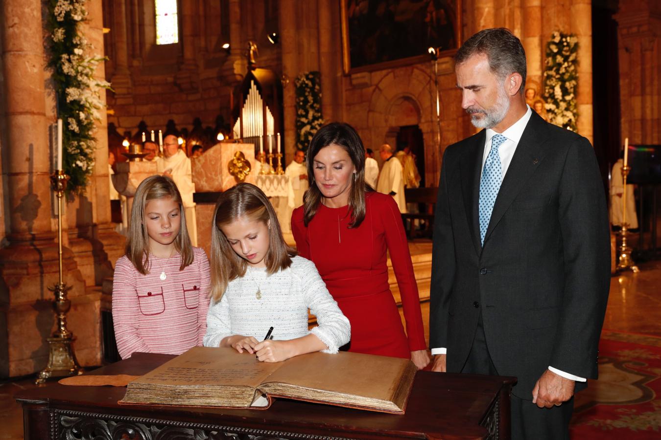 La princesa de Asturias celebra su cumpleaños este 31 de octubre leyendo el primer artículo de la Constitución